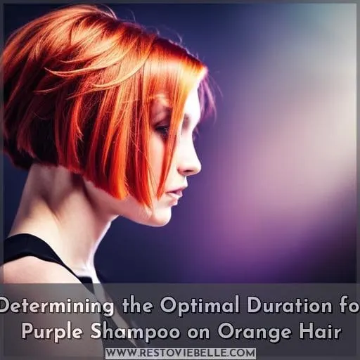 Determining the Optimal Duration for Purple Shampoo on Orange Hair