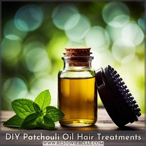 DIY Patchouli Oil Hair Treatments