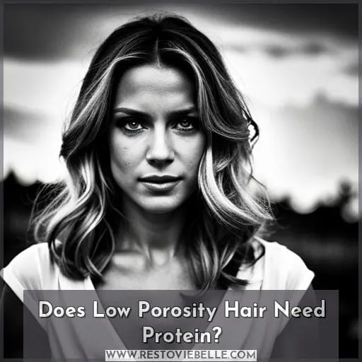 Does Low Porosity Hair Need Protein