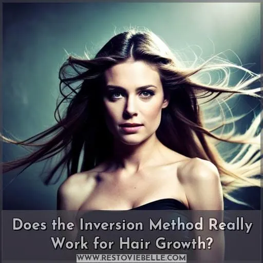 Does the Inversion Method Really Work for Hair Growth