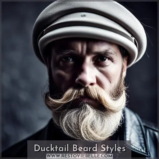 Ducktail Beard Styles