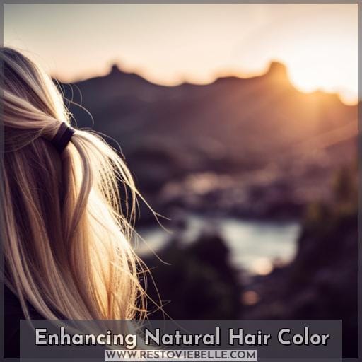 Enhancing Natural Hair Color
