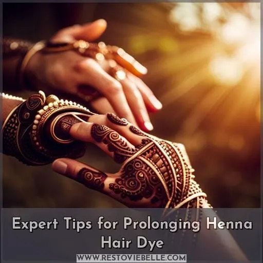 Expert Tips for Prolonging Henna Hair Dye
