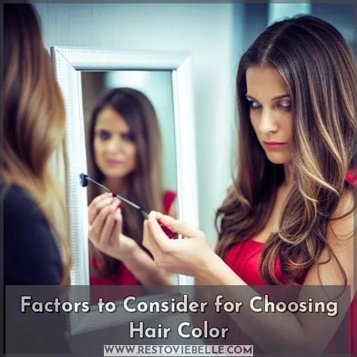 Factors to Consider for Choosing Hair Color