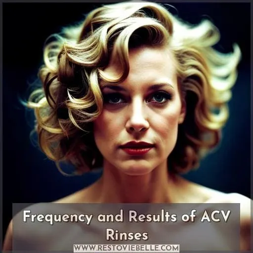 Frequency and Results of ACV Rinses