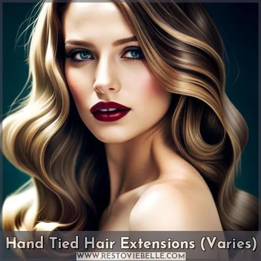 Hand Tied Hair Extensions (Varies)