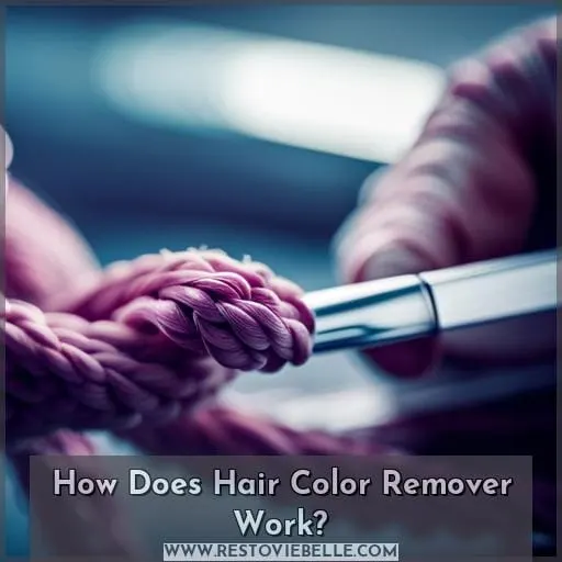 How Does Hair Color Remover Work