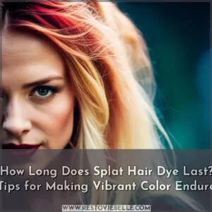 how long does splat hair dye last