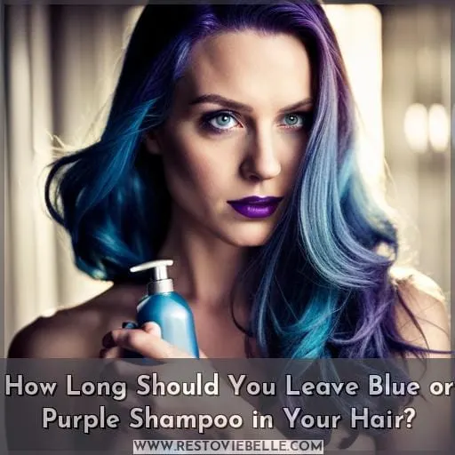 How Long Should You Leave Blue or Purple Shampoo in Your Hair