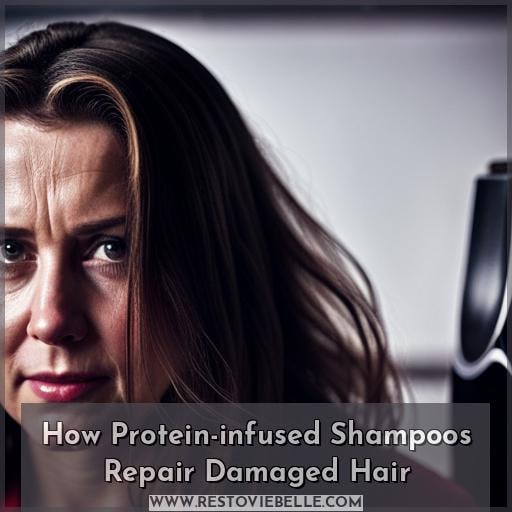 How Protein-infused Shampoos Repair Damaged Hair