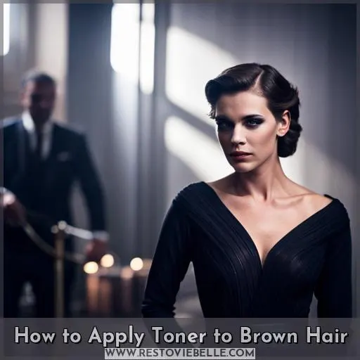 How to Apply Toner to Brown Hair