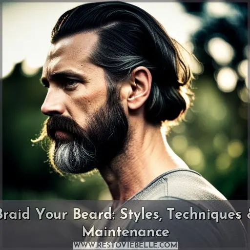 how to braid your beard