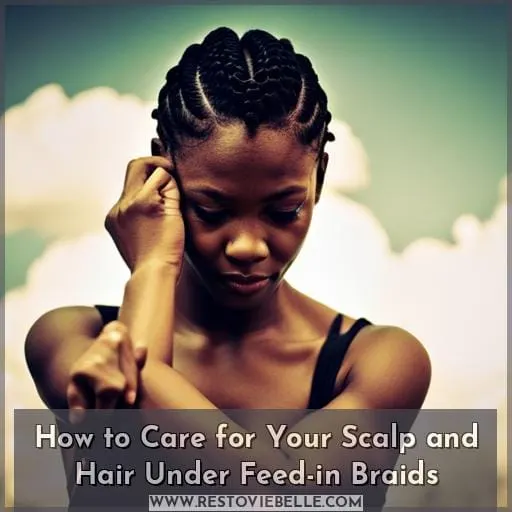 How to Care for Your Scalp and Hair Under Feed-in Braids