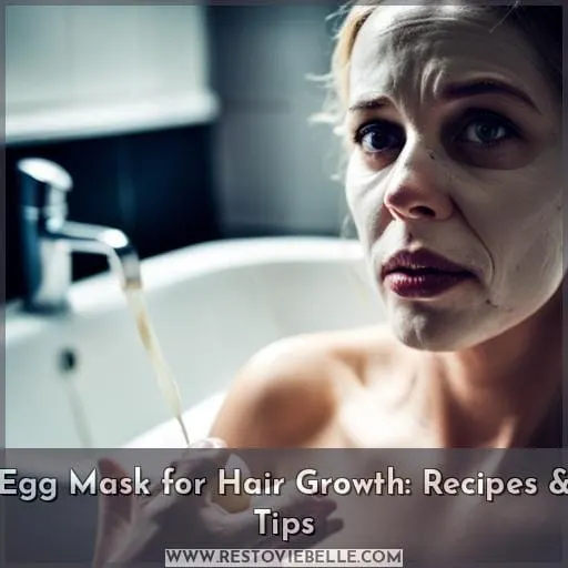 how to egg mask for hair growth and thickness