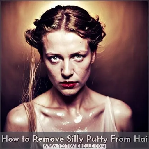 how to get silly putty out of hair