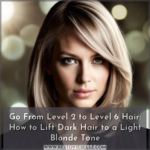how to go from level 2 to level 6 hair