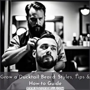 how to grow a ducktail beard