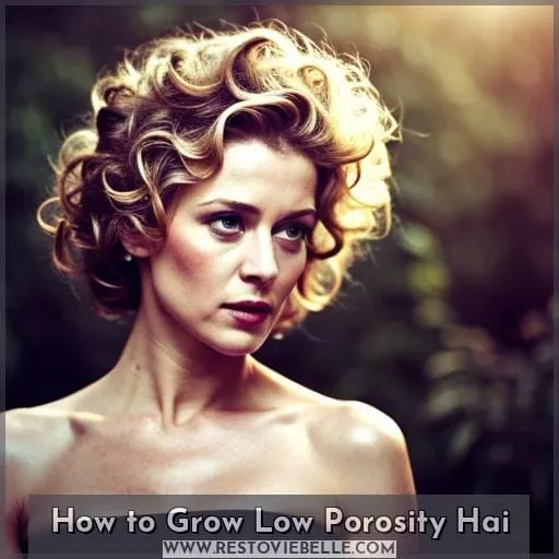 how to grow low porosity hair