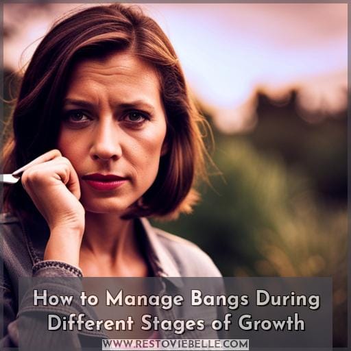 How to Manage Bangs During Different Stages of Growth