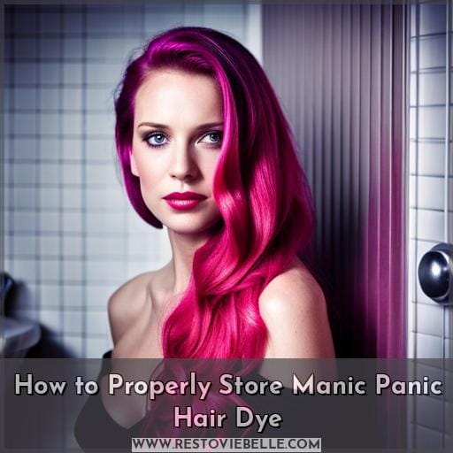 How to Properly Store Manic Panic Hair Dye How to Properly Store Manic Panic Hair Dye