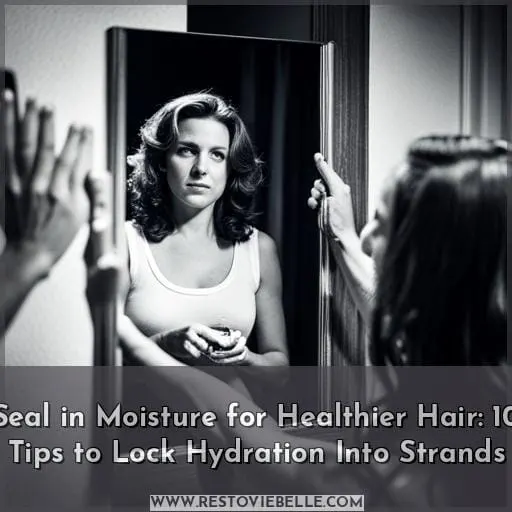 how to seal moisture in hair