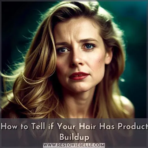 how to tell if your hair has product buildup