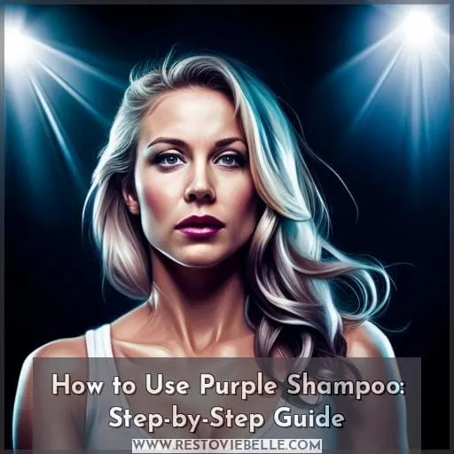 how to use purple shampoo