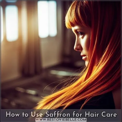 How to Use Saffron for Hair Care