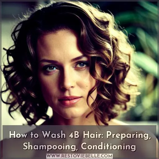 how to wash 4b hair