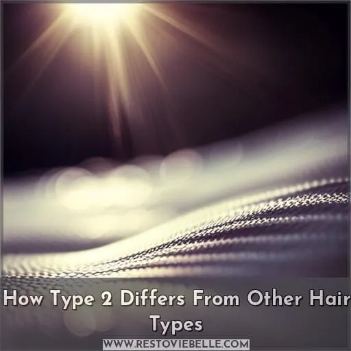 How Type 2 Differs From Other Hair Types