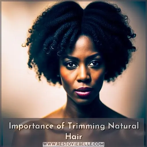Importance of Trimming Natural Hair
