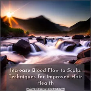 increase blood flow to scalp
