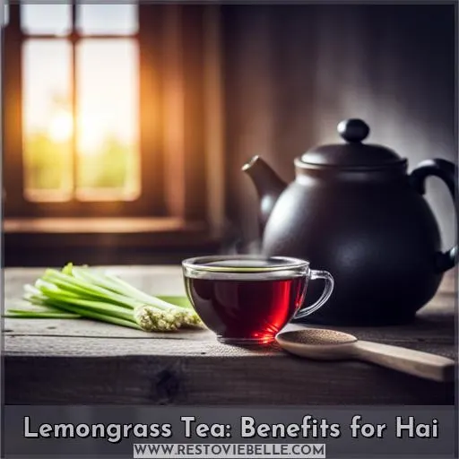 lemongrass tea for hair
