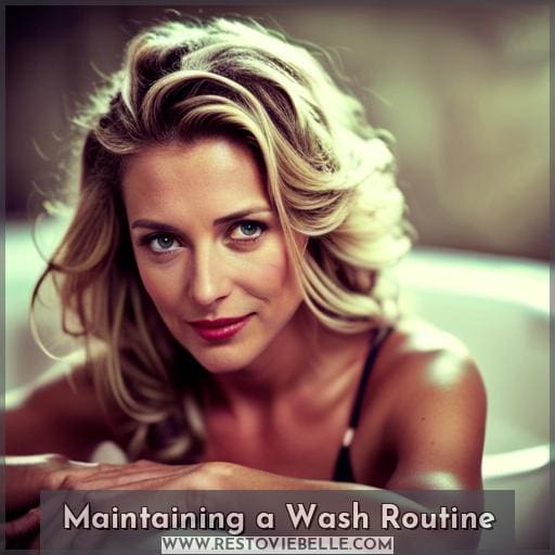 Maintaining a Wash Routine