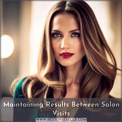 Maintaining Results Between Salon Visits