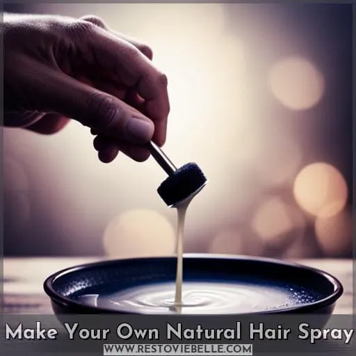 Make Your Own Natural Hair Spray