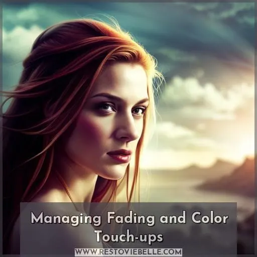 Managing Fading and Color Touch-ups