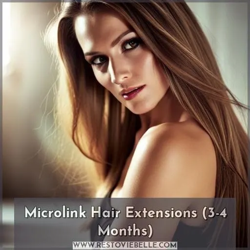 Microlink Hair Extensions (3-4 Months)