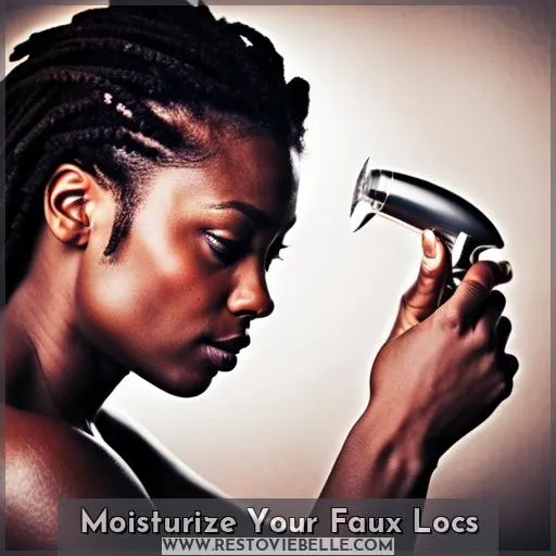 Moisturize Your Faux Locs