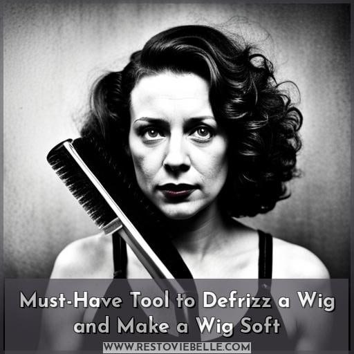 Must-Have Tool to Defrizz a Wig and Make a Wig Soft