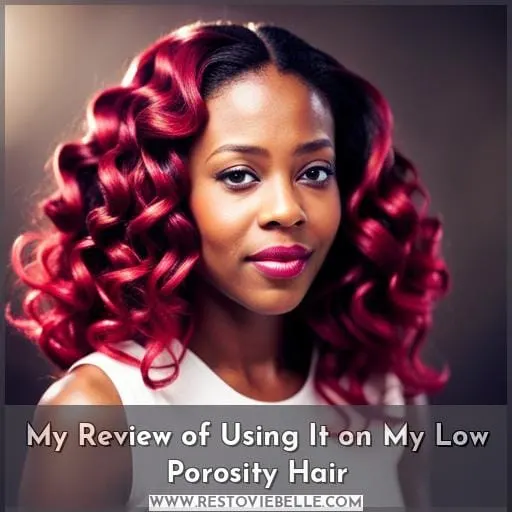 My Review of Using It on My Low Porosity Hair