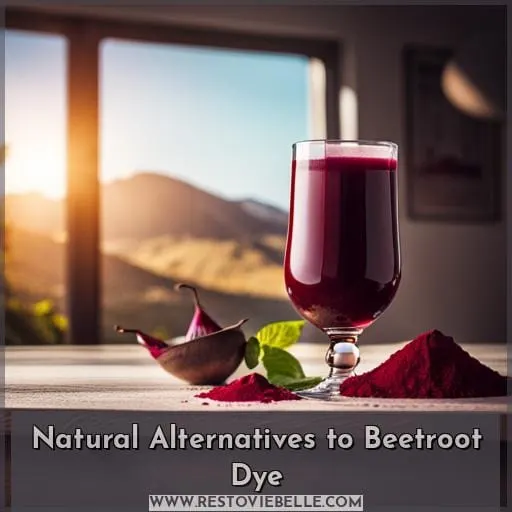 Natural Alternatives to Beetroot Dye