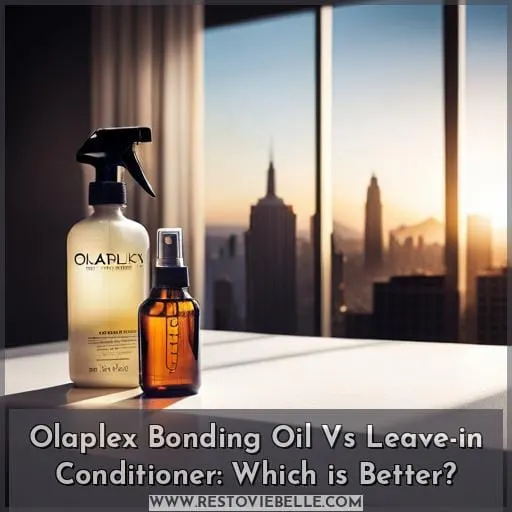 olaplex bonding oil vs leave in conditioner