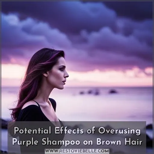 Potential Effects of Overusing Purple Shampoo on Brown Hair