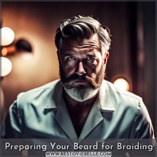 Preparing Your Beard for Braiding