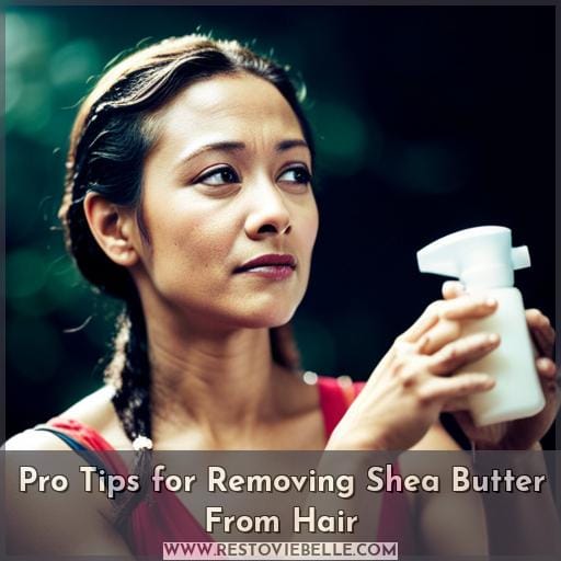 Pro Tips for Removing Shea Butter From Hair