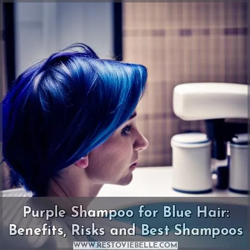 purple shampoo for blue hair