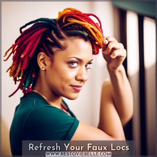 Refresh Your Faux Locs Refresh Your Faux Locs