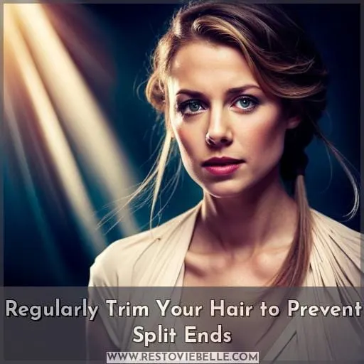 Regularly Trim Your Hair to Prevent Split Ends