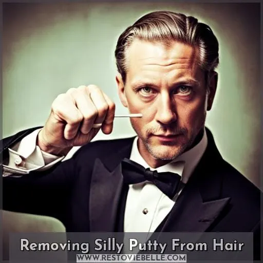 Removing Silly Putty From Hair